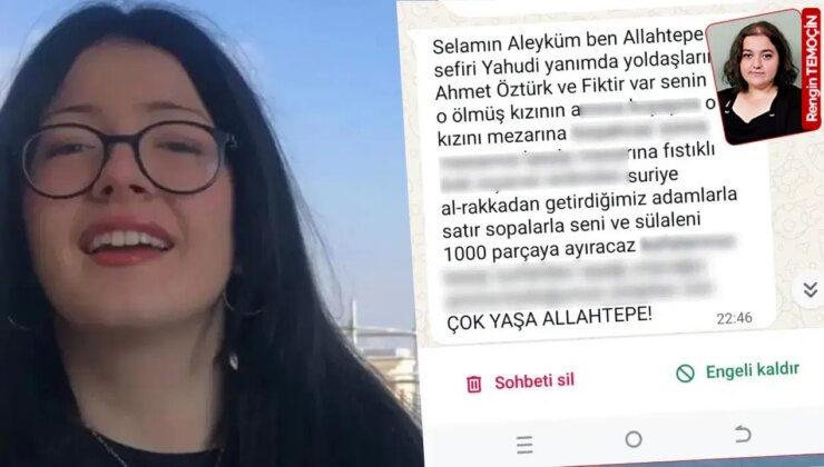 Işıl Öykü Dinç’in ailesi 2 aydır ‘tehdit’ mesajları aldığını açıklamıştı: Cumhuriyet yazdı, savcılık harekete geçti!