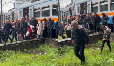 İstanbul’da metro raydan çıktı: Yolcular tahliye edildi!