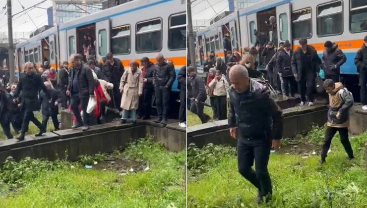 İstanbul’da metro raydan çıktı: Yolcular tahliye edildi!