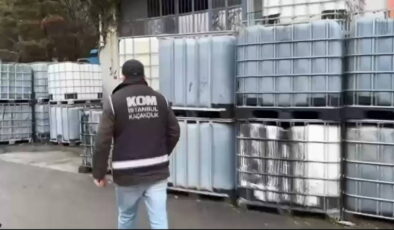 İstanbul’da operasyon: 242 ton kaçak akaryakıt ele geçirildi