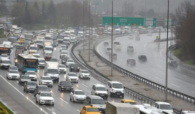 İstanbul’un Anadolu Yakası’nda trafik yoğunluğu yüzde 81’e ulaştı