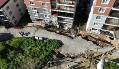 İzmir’de toprak kayması: Binalar ve araçlar zarar gördü, 151 kişi tahliye edildi