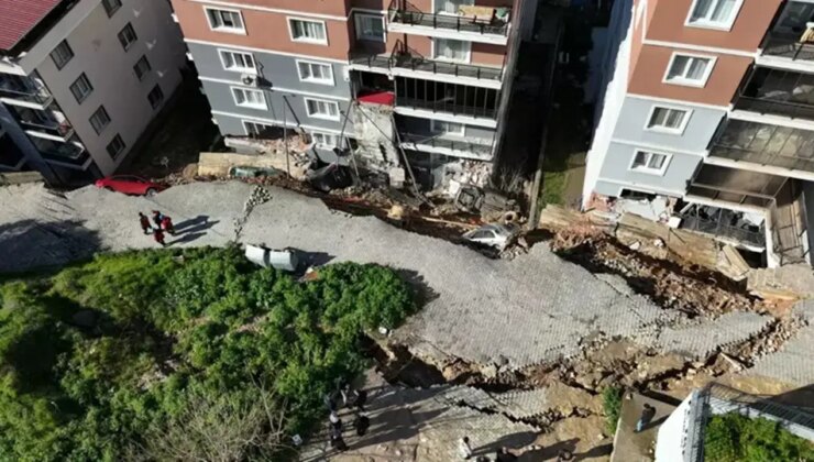 İzmir’de toprak kayması: Binalar ve araçlar zarar gördü, 151 kişi tahliye edildi