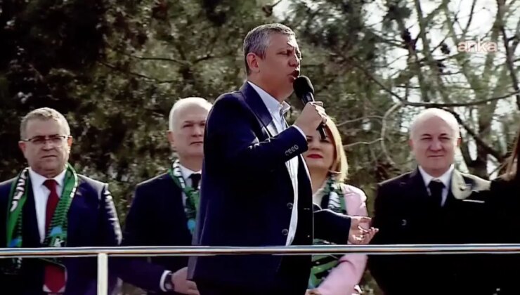Kocaeli’de ‘Millet İradesine Sahip Çıkıyor’ mitingi: Özgür Özel konuşuyor