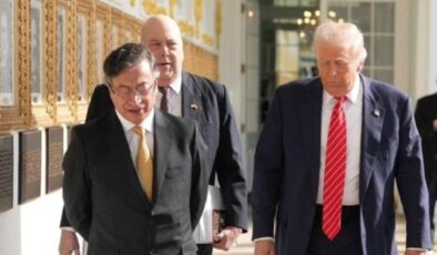 Kolombiya Devlet Başkanı Petro Gustavo, Donald Trump ile bir araya geldi
