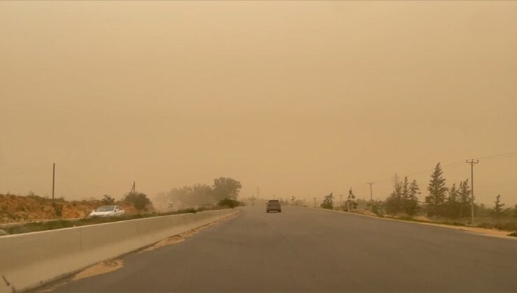 Libya’da kum fırtınası: Trablus ve birçok kentte eğitime ara verildi