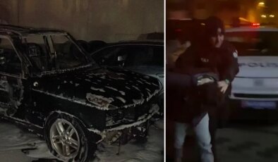 Maslak’ta ısınmak için ateş yaktı 5 araç küle döndü: ‘Ateş yayılınca kaçtım…’