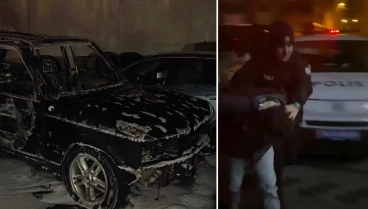 Maslak’ta ısınmak için ateş yaktı 5 araç küle döndü: ‘Ateş yayılınca kaçtım…’