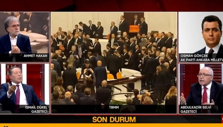 Meclis’teki yumruklu kavga canlı yayında tansiyonu yükseltti