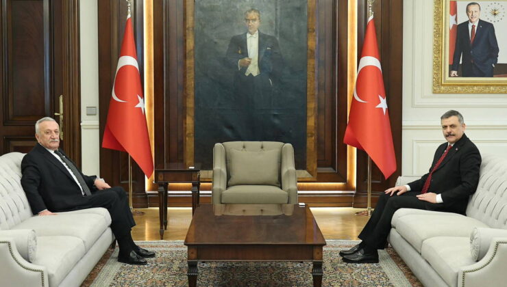 Mehmet Ağar’dan yeni İçişleri Bakanı Mustafa Çiftçi’ye ziyaret
