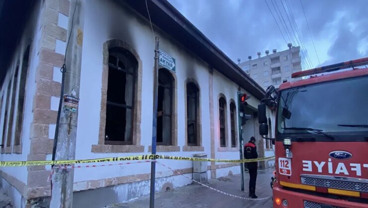 MHP lideri Devlet Bahçeli’nin eğitim gördüğü okulda yangın