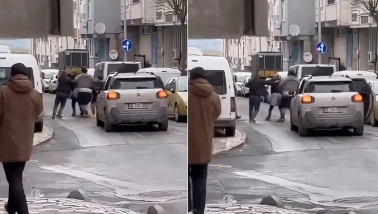 O anlar kamerada… Davulcular yumruk yumruğa kavga etti!