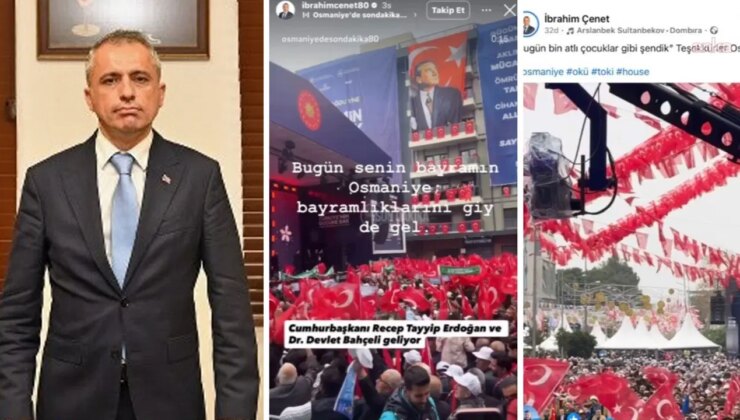 Önce paylaştı, sonra sildi! Osmaniye Belediye Başkanı İbrahim Çenet’ten skandal ‘6 Şubat’ mesajı: ‘Bugün senin bayramın; bayramlıklarını giy de gel…’