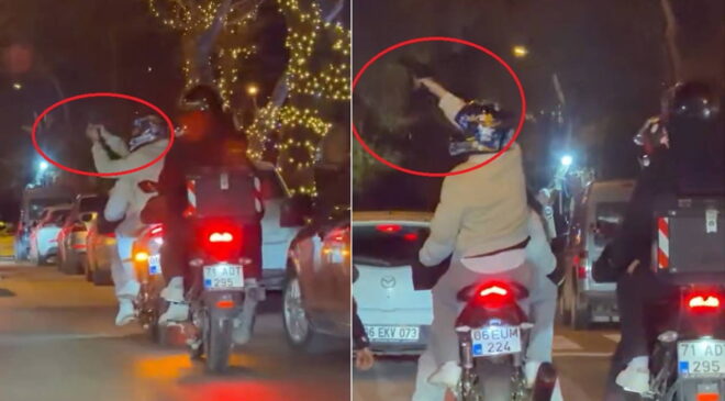 Oyuncak tabancayla insanları korkutan 4 şüpheliye gözaltı