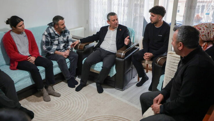 Özgür Özel’den Ramazan Yıldız’ın ailesine ziyaret