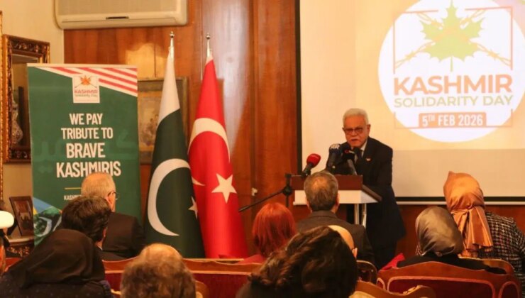 Pakistan Büyükelçiliği’nde Keşmir Dayanışma Günü düzenlendi: Büyükelçiden uluslararası topluma çağrı, Türkiye’ye teşekkür