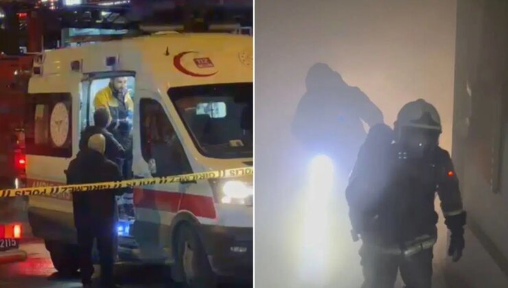 Patlama sesleri duyuldu… Maltepe’de oto tamirhanesinde korkutan yangın!