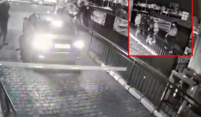 Polis memuru ve eşini sokak ortasında darbettiler