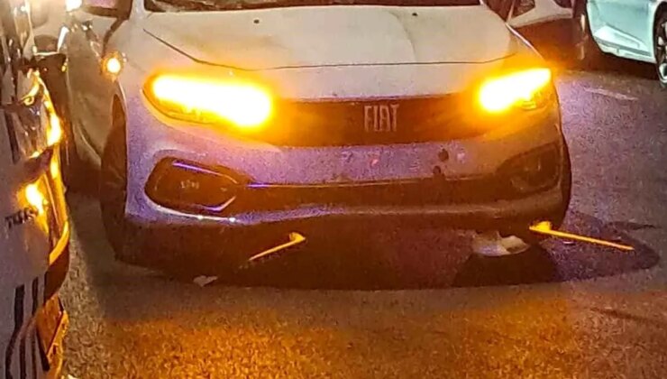 Scooterli çocuğa çarptı, ailesi sürücüyü linç etmeye çalıştı