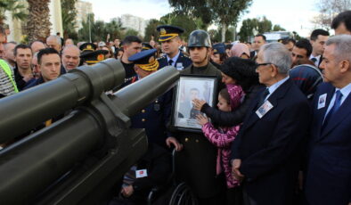 Şehit Hava Pilot Binbaşı Bolat, son yolculuğuna uğurlandı