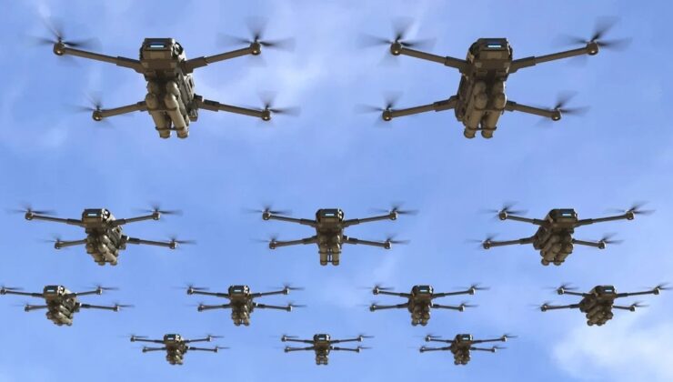 SpaceX, Pentagon’un özel projesine dahil oldu: Drone sürüleri üretecek