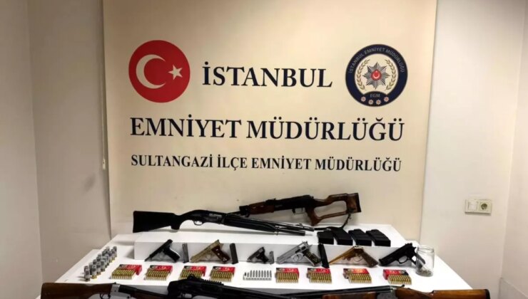 Sultangazi’de kaçak silah ticareti operasyonu: 3 gözaltı