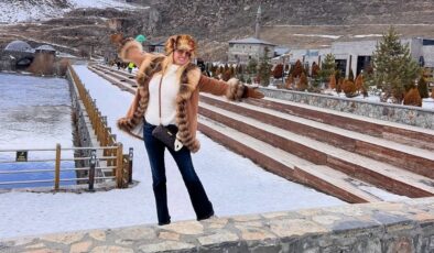 Tuğba Özay, Kars’a gitti: Buralar çok güzel