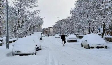 Tunceli için kuvvetli ‘kar yağışı’ uyarısı