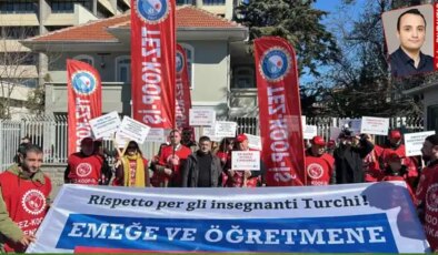 Türk Öğretmenlerin direnişi İtalyan basınında