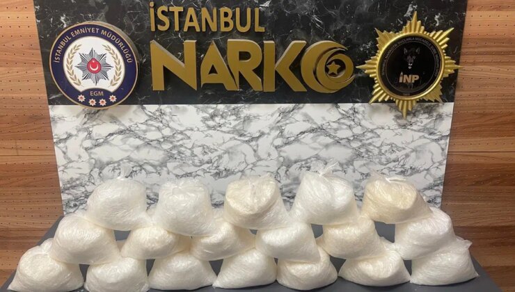 Valizden uyuşturucu çıktı: 18 kilo metamfetamin ele geçirildi!