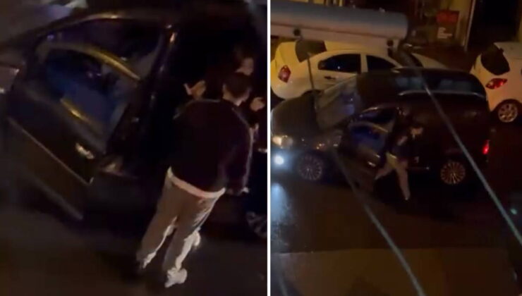 Yer: Fatih… Kadını kolundan tutup zorla aracına bindirdi: Mahalleli tepki gösterdi! ‘Sus oğlum, bağırma kıza…’