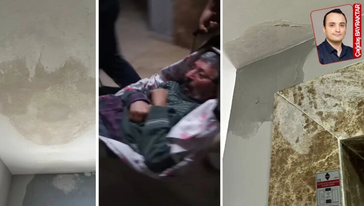 Yurttaşın TOKİ çilesi bitmiyor… Asansörü su bastı, yatalak hasta karga tulumba götürüldü: ‘Bunu yapan müteahhidin vicdanı rahat mı?’