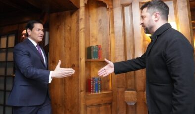 Zelensky ve ABD Dışişleri Bakanı Rubio bir araya geldi