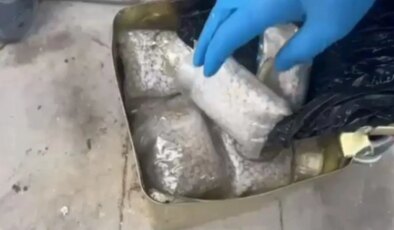 Zeytinyağı tenekelerinden 100 bin uyuşturucu hap çıktı