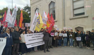 16 Mart 1978’de İstanbul Üniversitesi Eczacılık Fakültesi önünde katledilen öğrenciler katledildikleri yerde anıldı