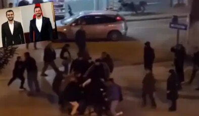AKP’li başkanlar sokak ortasında birbirine girdi… Kavga emniyette bitti!