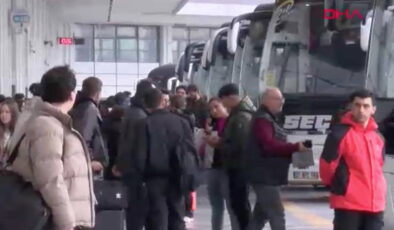 AŞTİ’de bayram yoğunluğu oluştu