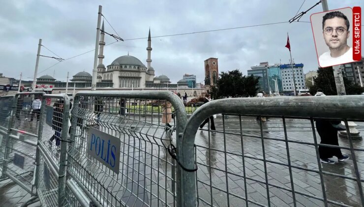 Bariyerin ardındaki meydan: ‘Polis devleti izlenimi’