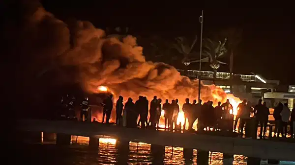 Bodrum marinada yangın: 7 motoryat alev alev yandı!