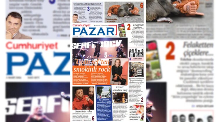 Cumhuriyet Pazar bu hafta da dopdolu!