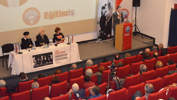 Devrim yasalarının 102’nci yılında Cumhuriyetin eğitim devrimi konuşuldu: ‘Cumhuriyetin temeli eğitimdir’
