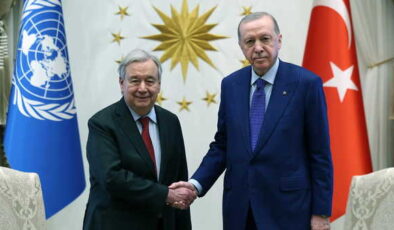Erdoğan, BM Genel Sekreteri Guterres ile görüştü: Atatürk’ün o sözünü hatırlattı