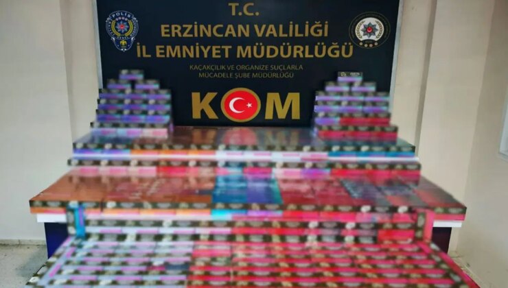 Erzincan’da ‘kaçakçılık’ operasyonu: 6 zanlı yakalandı