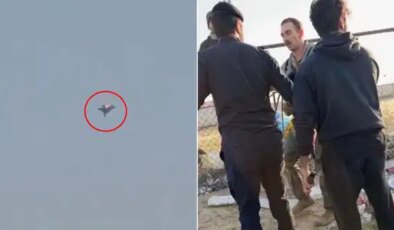 Görüntüler ortaya çıktı: Kuveyt’te ABD askeri uçakları düştü