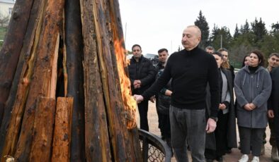 İlham Aliyev, Nevruz ateşini Karabağ’da yaktı