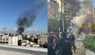 İran’dan Tel Aviv’e füze saldırısı: Çok sayıda nokta vuruldu
