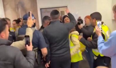 İsrail Ulusal Güvenlik Bakanı Itamar Ben-Gvir, protesto edildi