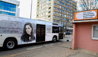 İstanbul’da Fatma Nur Çelik öğretmenin adı otobüs ve durakta yaşatılacak