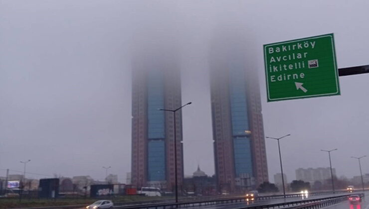İstanbul’da sis etkili oluyor