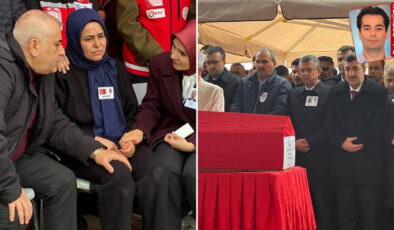 Katar’da şehit olan iki ASELSAN teknisyeni son yolculuğuna uğurlandı… Şehidin annesinden yürek yakan soru: ‘Niye gönderdiniz?’